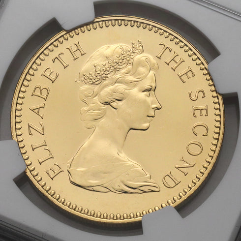 イギリス領ローデシア 1966年 エリザベス2世 5ポンド金貨 3枚セット PF63:4677121-001